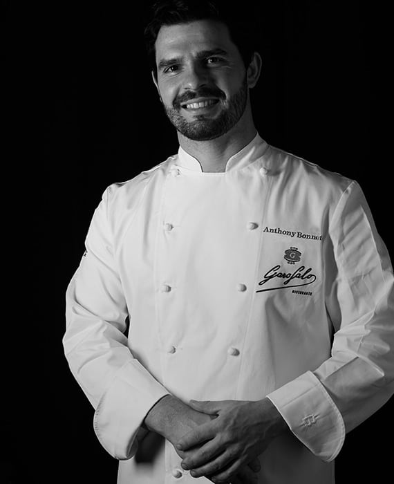 portrait du chef ANTHONY BONNET